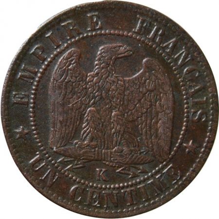 1 CENTIME NAPOLEON III 1861 K BORDEAUX