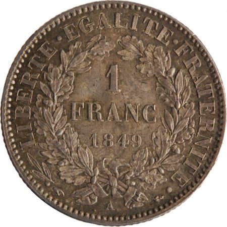 1 FRANC CERES  1849 A PARIS