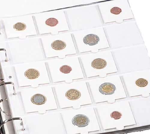 Intercalaires recharges numismatiques pour album euro OPTIMA online