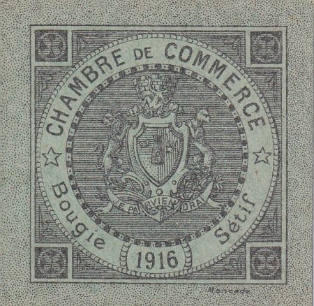 5 centimes - Bougie - Sétif - 1916