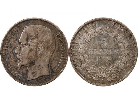 5 Francs 1853-1859 - Ateliers variés - Louis-Napoléon Bonaparte