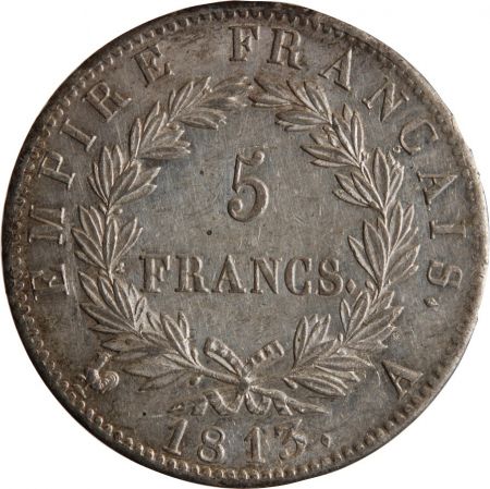 5 FRANCS NAPOLEON I  1813 A PARIS