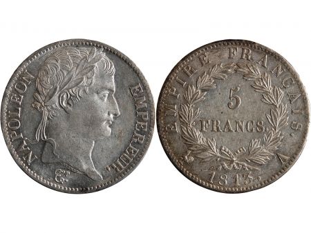 5 FRANCS NAPOLEON I  1813 A PARIS