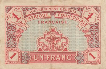 AEF 1 Franc 1917 - N°1579410