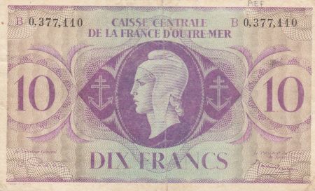 AEF 10 Francs 1944 - Marianne - B 0,377,110