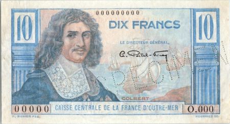 AEF 10 Francs Colbert - 1946 -  Spécimen