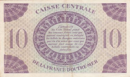 AEF 10 Francs Marianne 1944 - Série FX 898.126 - SUP