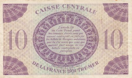 AEF 10 Francs Marianne 1944 - Série FX