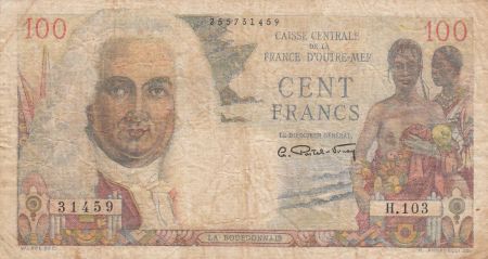 AEF 100 Francs - La Bourdonnais -1947 - Série H.103