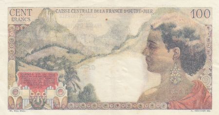 AEF 100 Francs La Bourdonnais - 1947 Série D.102