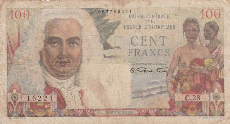 AEF 100 Francs ND1947 - La Bourdonnais - Série C.28