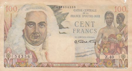 AEF 100 Francs ND1947 - La Bourdonnais - Série Z.40