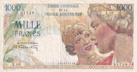 AEF 1000 Francs - Union française  - 1946 - Série X.10 - TTB - P.26
