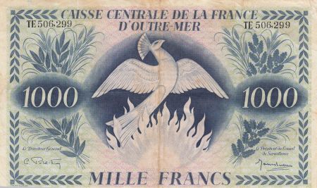 AEF 1000 Francs Phénix - 1944 Série TE 506.299