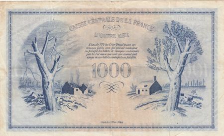 AEF 1000 Francs Phénix - 1944 Série TE 506.299