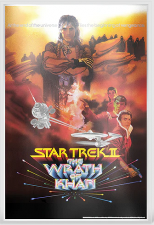 Affiche Collector Argent 2018 - Star Trek II : The Wrath of Khan