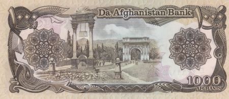 Afghanistan 1000 Afghanis Mosquée - Monuments - 1991