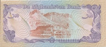 Afghanistan 20 Afghanis 1979 - Montagne