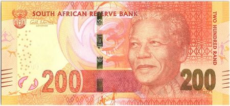 Afrique du Sud 200 Rand 2014 - Nelson Mandela - Léopards