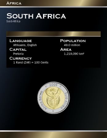 Afrique du Sud 5 Rand 2008 Afrique du Sud - Bimétallique