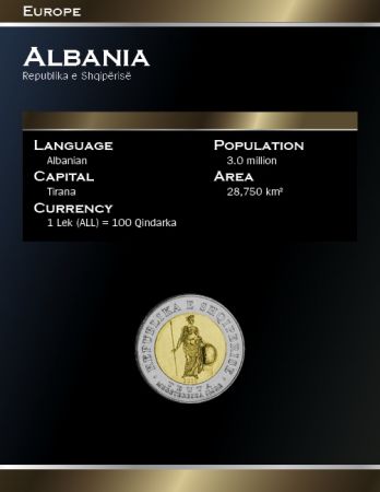 Albanie 100 Leke 2000 Albanie- Bimétallique
