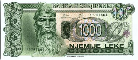 Albanie 1000 Leké - SKENDERBEU (1405-1468) - 1994