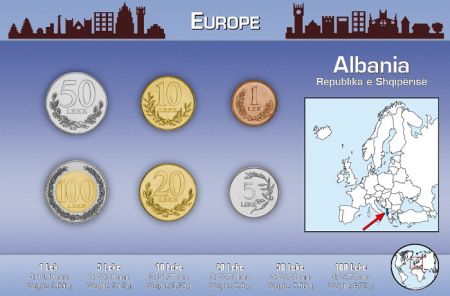 Albanie Monnaies du Monde - Albanie