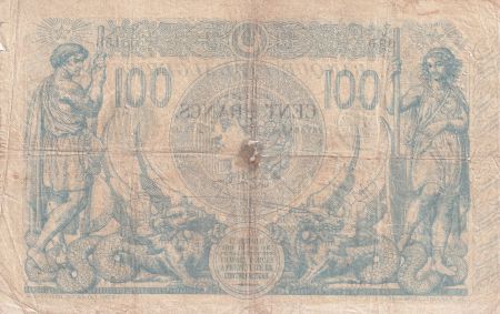 Algérie 100 Francs - Bleu - 23-06-1911 - Série R.158 - Kol.26c