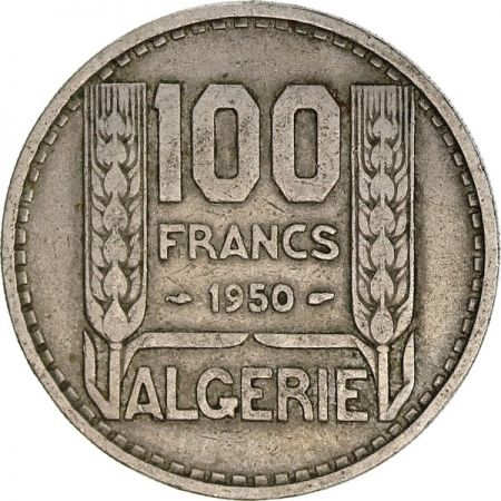 Algérie 100 Francs République Française - Turin 1950