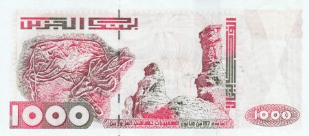 Algérie 1000 Dinars - Grotte de Tassili - 2005 Commémoratif