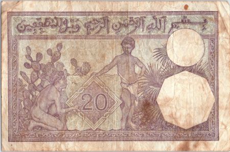 Algérie 20 Francs Jeune Femme - 1942