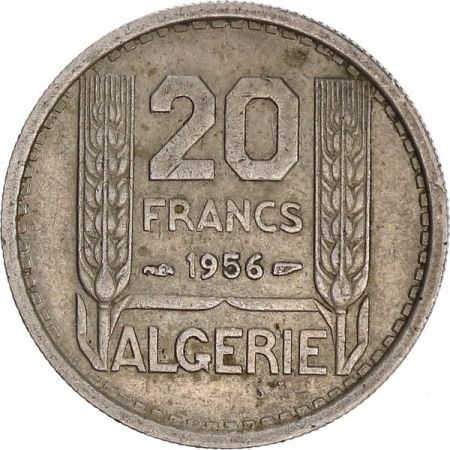 Algérie 20 Francs République Française - Turin 1956