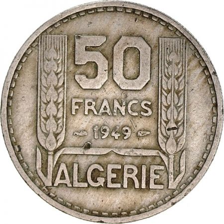 Algérie 50 Francs République Française - Turin 1949