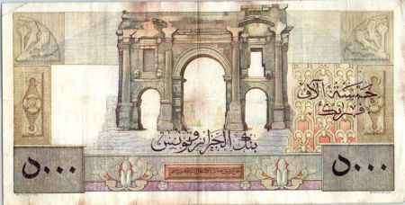 Algérie 5000 Francs Apollon - Arc de Triomphe de Trajan - M.293 - 1949