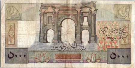Algérie 5000 Francs Apollon - Arc de Triomphe de Trajan - N.567 - 1950