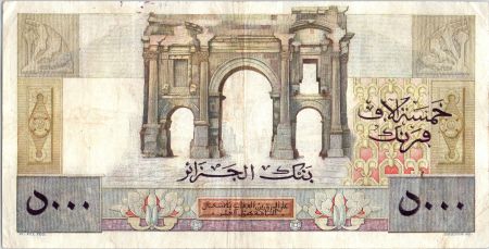 Algérie 5000 Francs Apollon - Arc de Triomphe de Trajan - R.142 - 1947