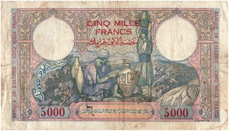 Algérie 5000 Francs Justice