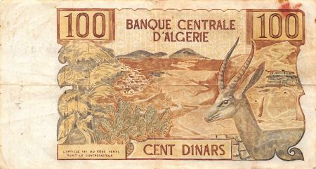 Algérie ALGERIE - 100 DINARS 1970 - TB