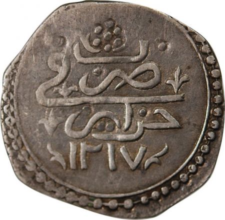 Algérie ALGERIE  SELIM III - 1/4 BUDJU ARGENT 1217 (1803)