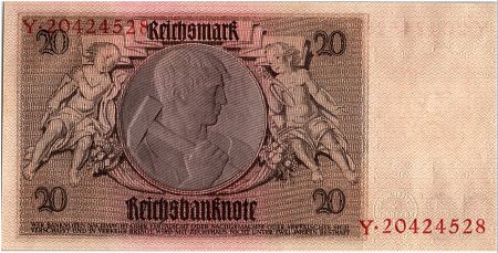 Allemagne (RDA) 20 Deutsche Mark - Werner Siemens - 1948