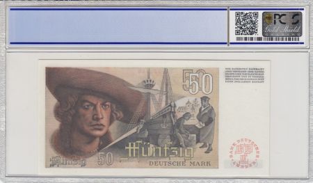 Allemagne (RFA) 50 Deutsche Mark, 1948 - Epreuve Specimen - PCGS 66 OPQ