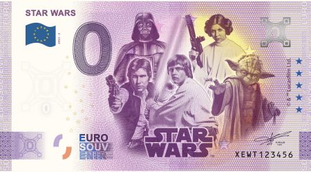 Allemagne 0 EURO SOUVENIR - Star Wars 2023