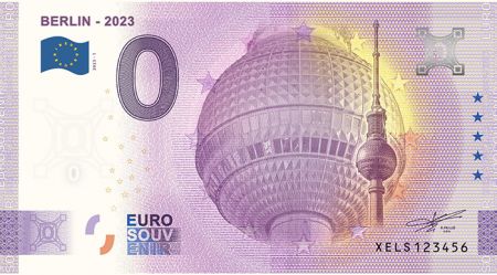 Allemagne 0 Euro Souvenir 2023 - Berlin