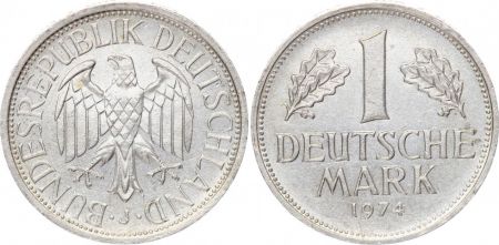 Allemagne 1 Mark Aigle Impérial - 1974 J