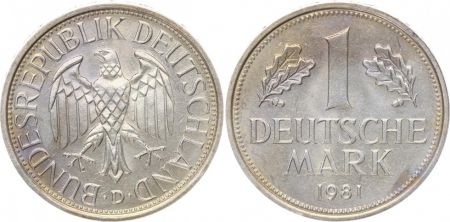 Allemagne 1 Mark Aigle Impérial - 1981 D