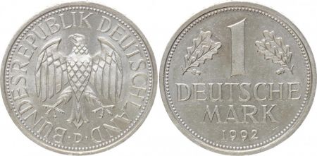Allemagne 1 Mark Aigle Impérial - 1992 D
