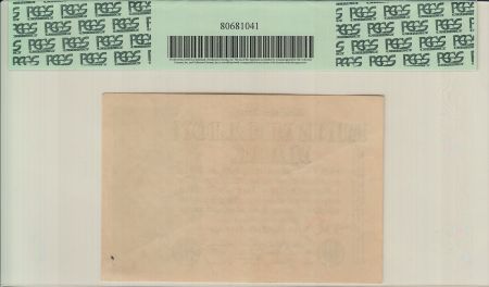 Allemagne 1 Million Mark, Vert - 1923 - PCGS 45 PPQ Muster