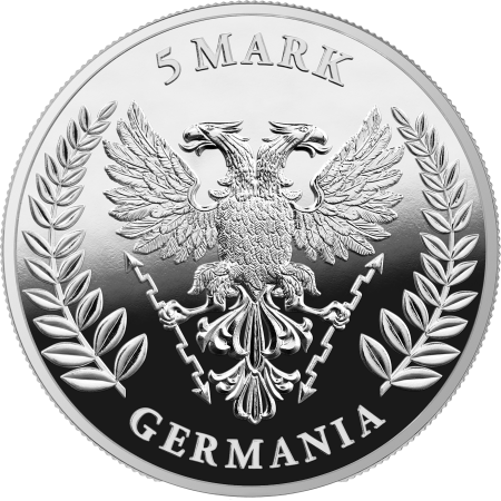 Allemagne 1 ONCE ARGENT BE GERMANIA 2022 BULLION