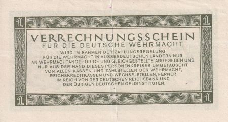 Allemagne 1 Reichsmark - Military Payements Certificates - 1944 - SUP - P.M38