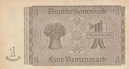Allemagne 1 Rentenmark 1937 - Série D